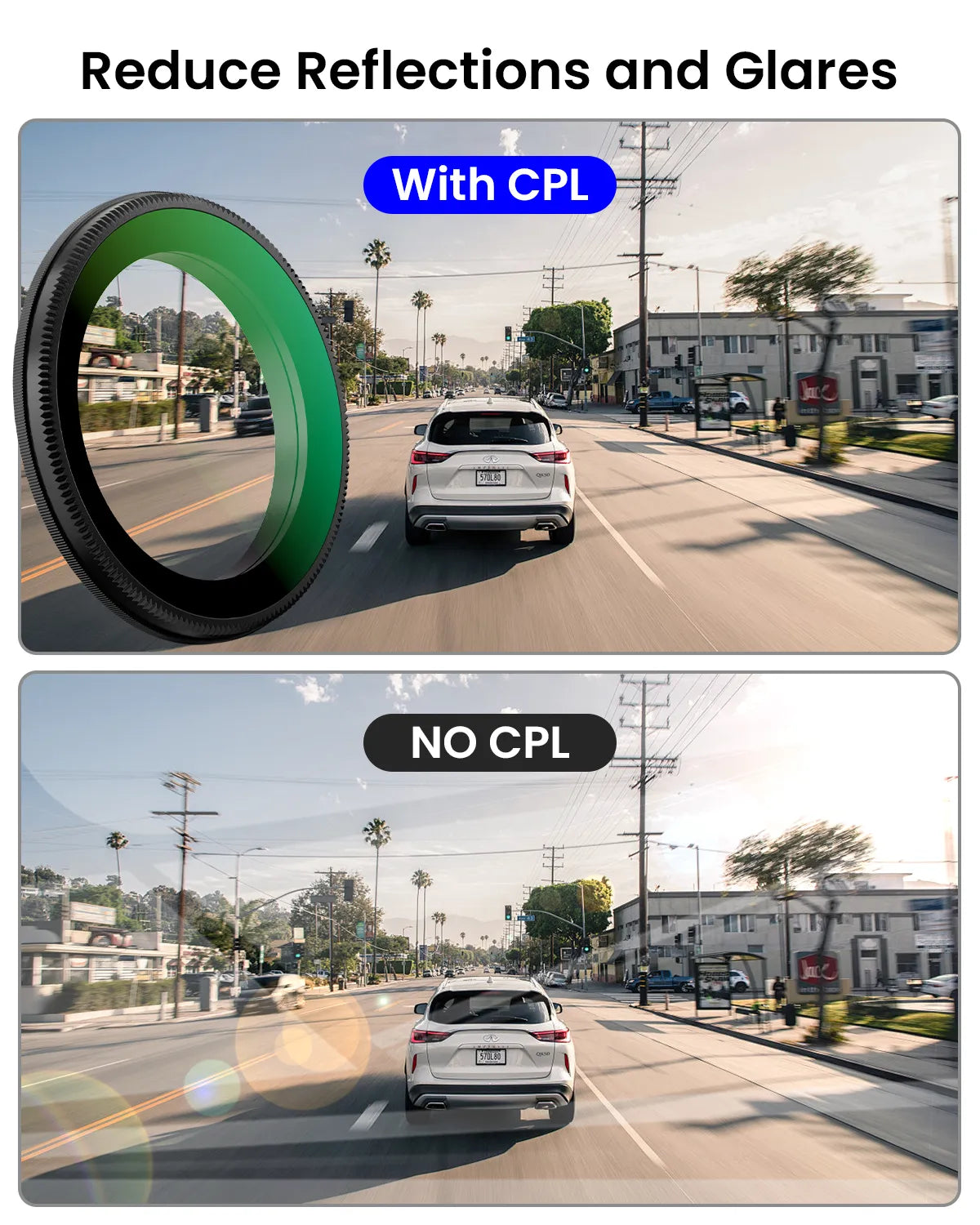 IIWEY 35mm CPL Filter for IIWEY C4 PRO, C3 PRO Dash Cam