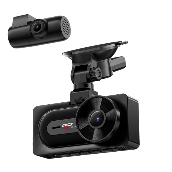 IIWEY Q7 Dual 4K Front and Rear Dash Cam with STARVIS, WiFi 6, GPS & 128GB SD Card